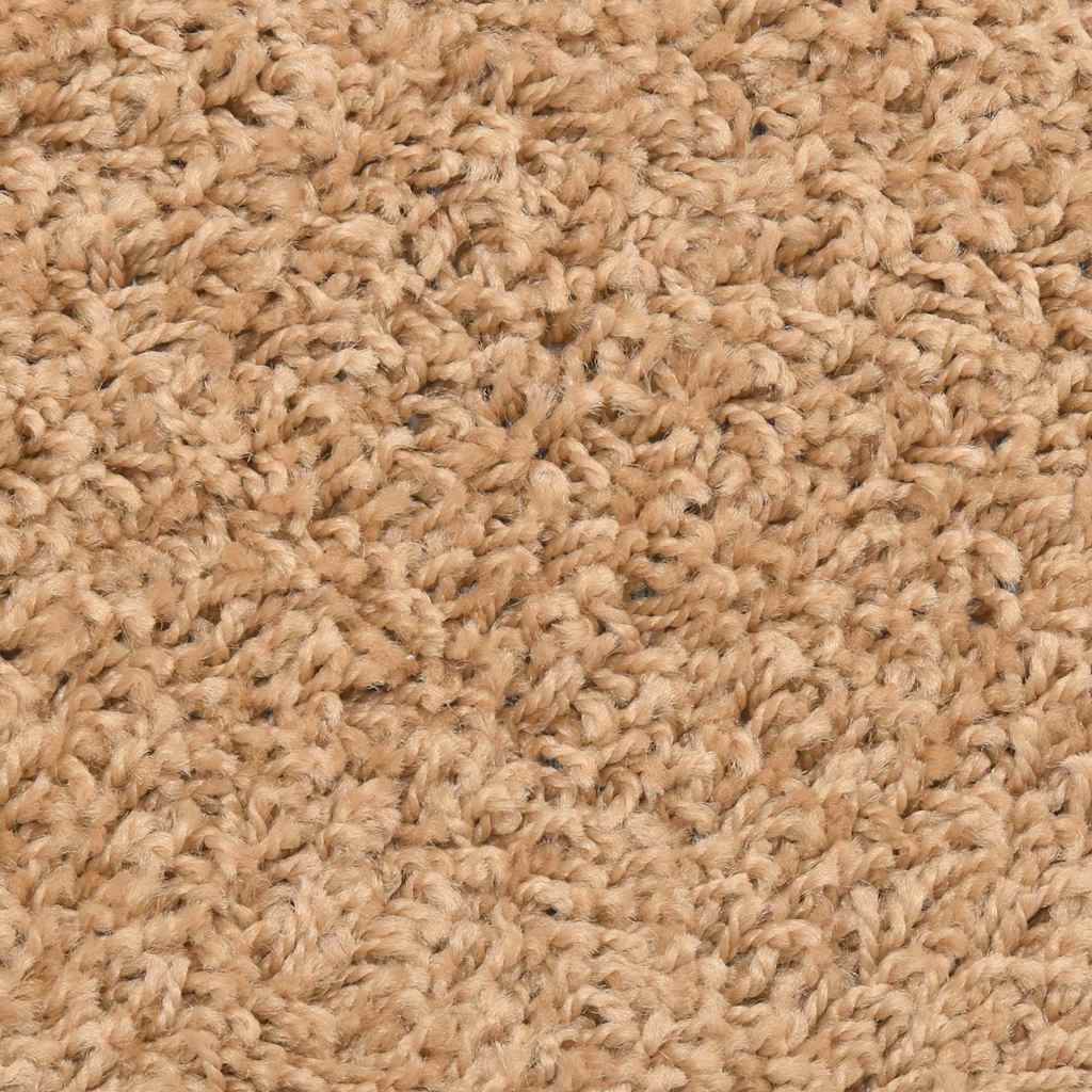 Tappetini per scale 15 pz 56x17x3 cm Beige Semicircolari