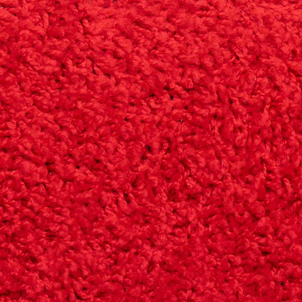 Tappetini per scale 15 pz 65x21x4 cm rossi semicircolari grandi