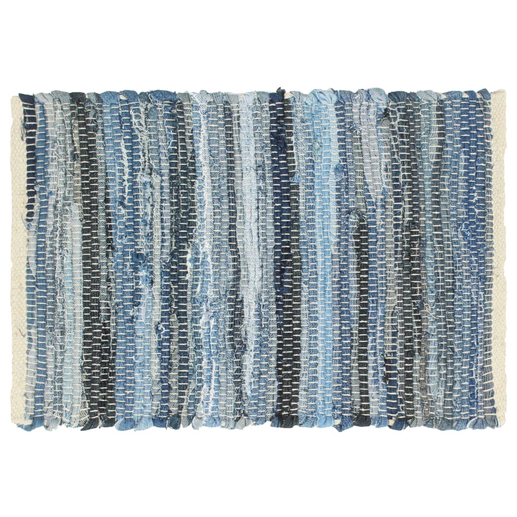 Tovagliette 6 pz Chindi Blu Denim 30x45 cm Cotone