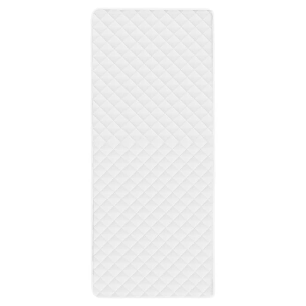 Coprimaterasso Trapuntato Bianco 90x200 cm Pesante