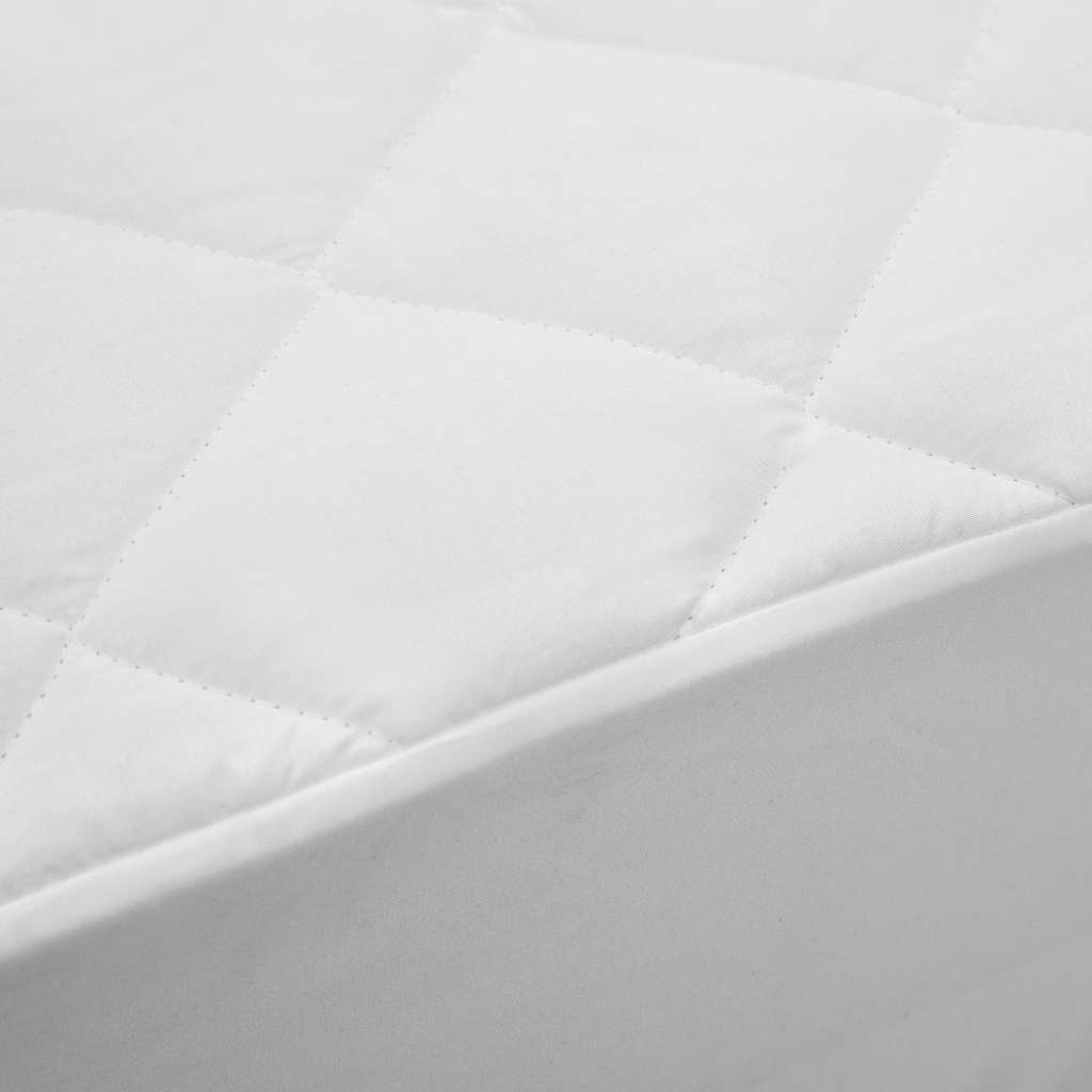 Coprimaterasso Trapuntato Bianco 90x200 cm Pesante