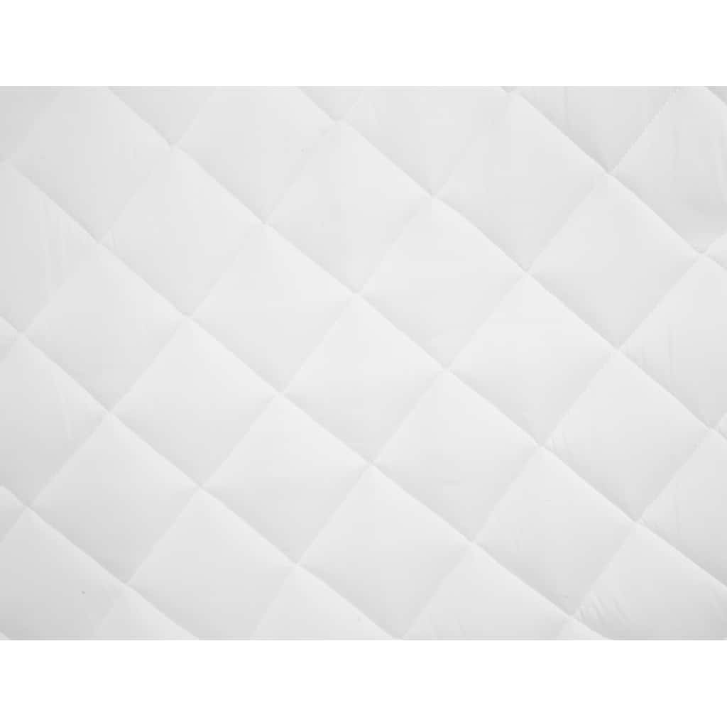 Coprimaterasso Trapuntato Bianco 160x200 cm Leggero