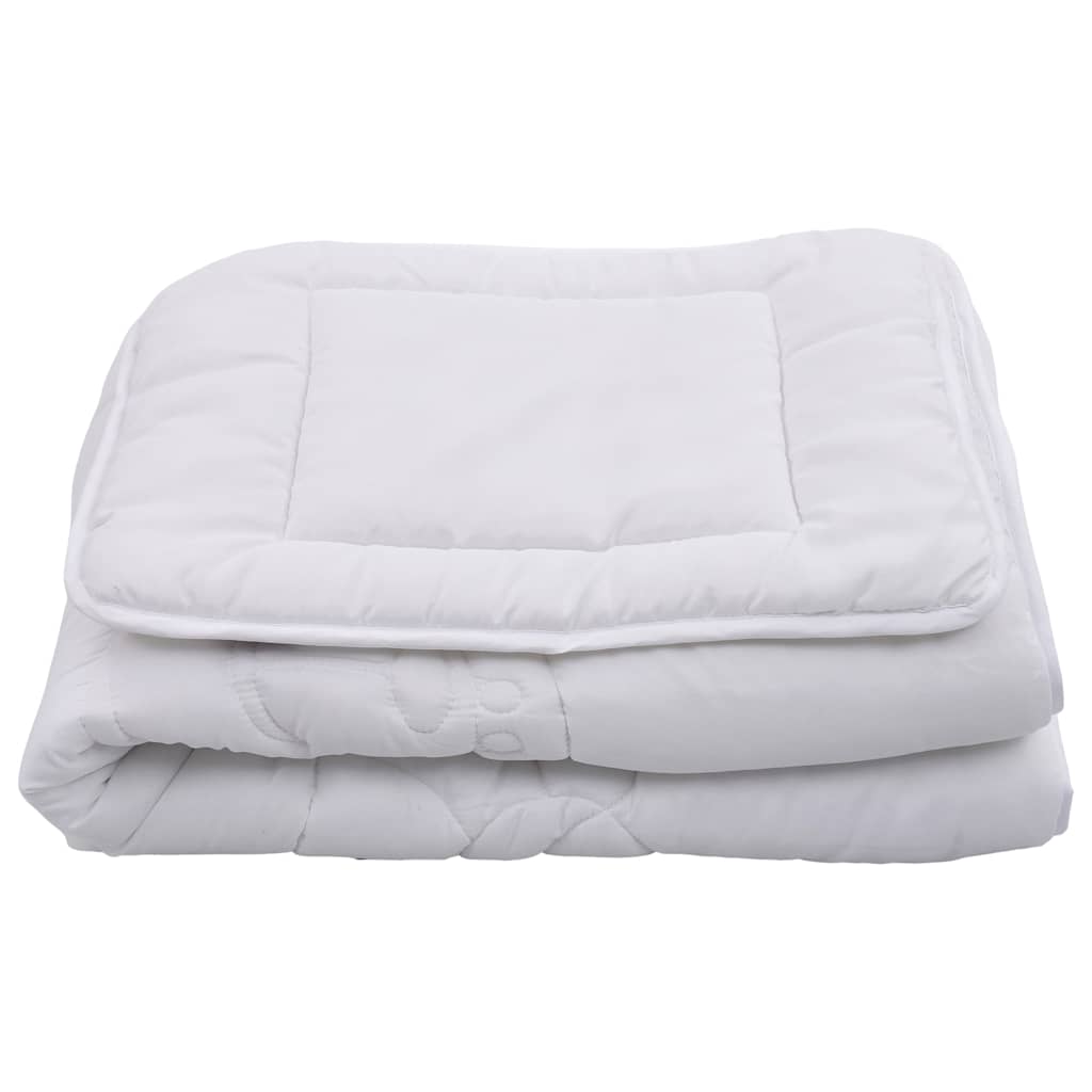 Set Piumone per Bambini 3 pz Bianco 120x150 cm/40x60 cm