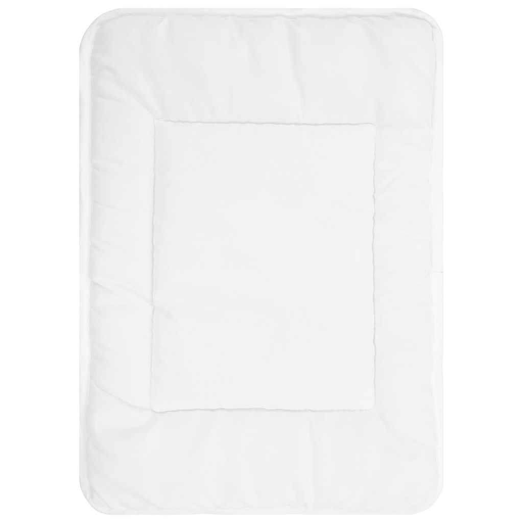 Set Piumone Estivo per Bambini 2 pz Bianco 100x135 cm/40x60 cm