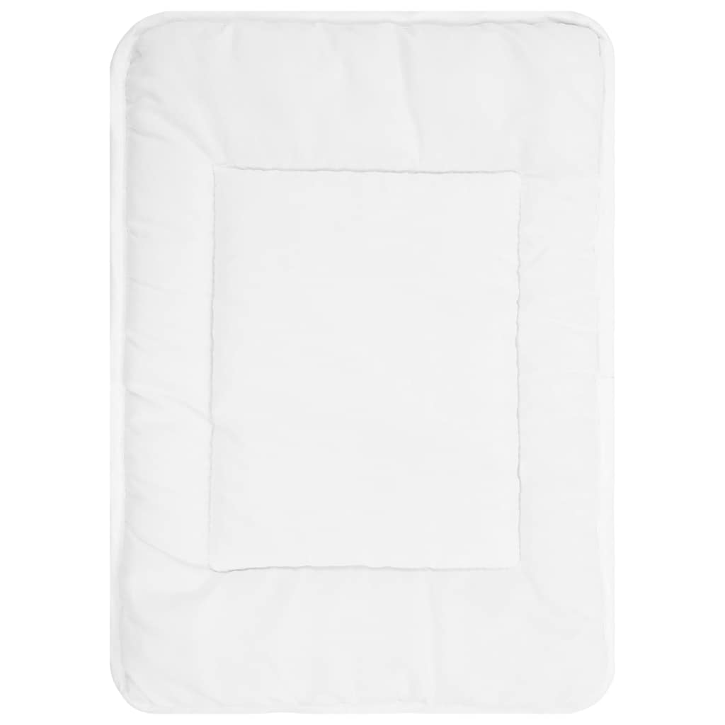 Set Piumone per Bambini 3 pz Bianco 100x135 cm/40x60 cm
