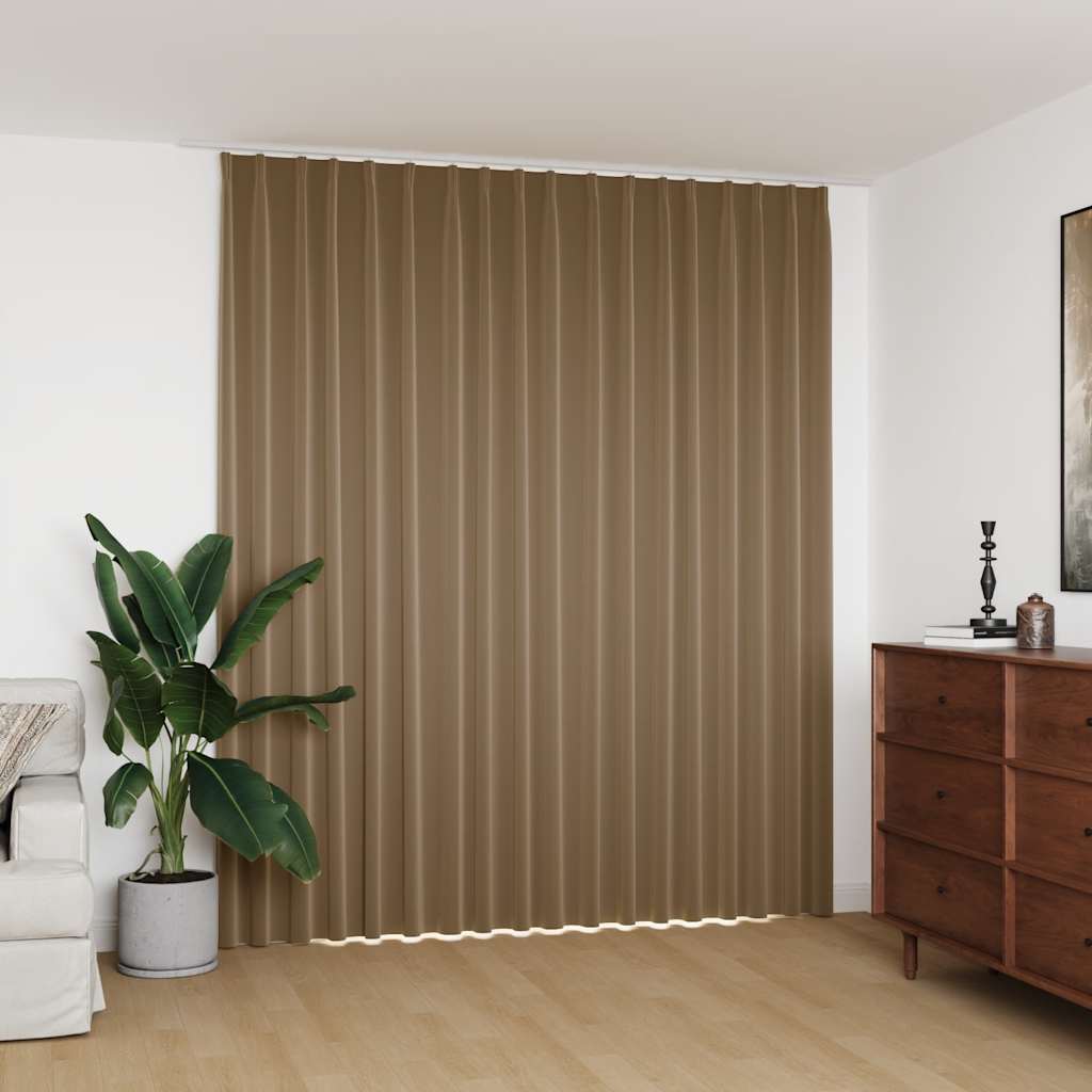 Tenda Oscurante con Ganci Grigio Talpa 290x245 cm