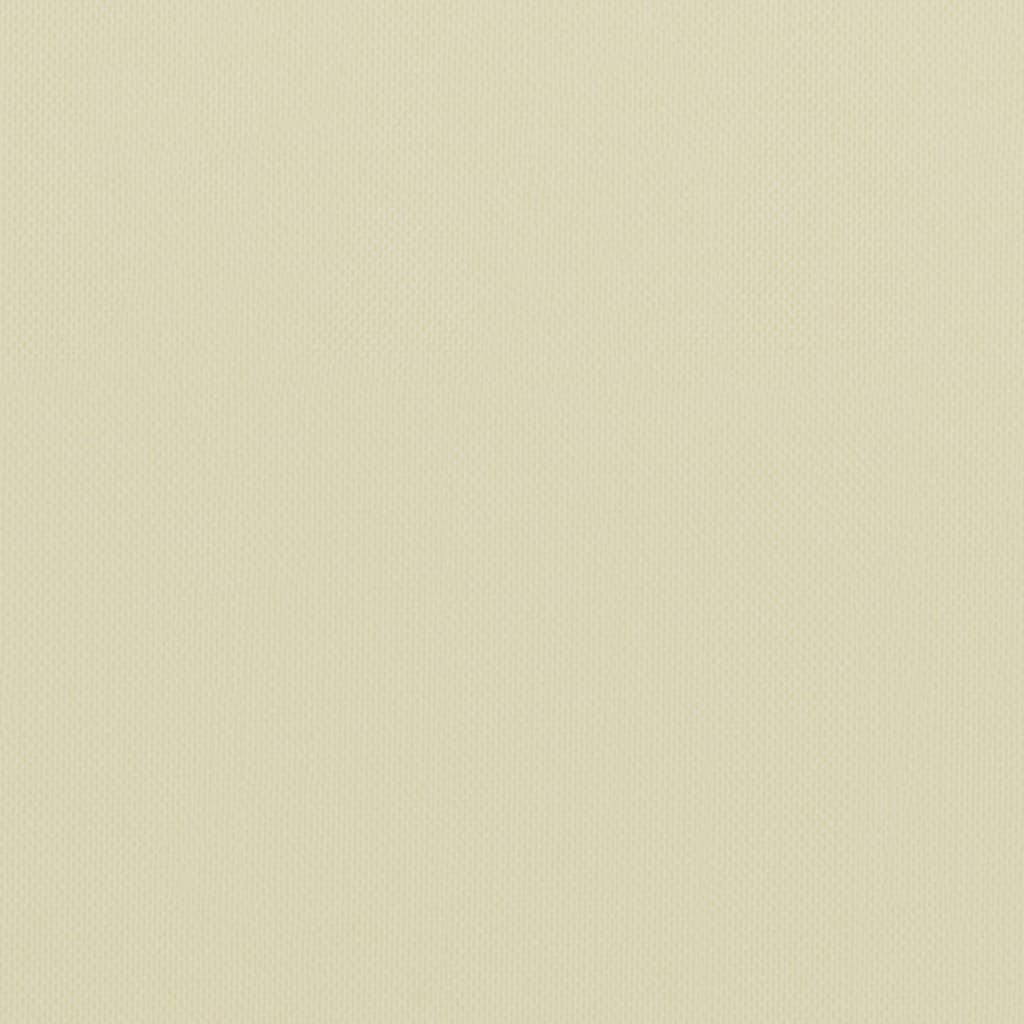 Paravento da Balcone Crema 120x500 cm Tessuto Oxford