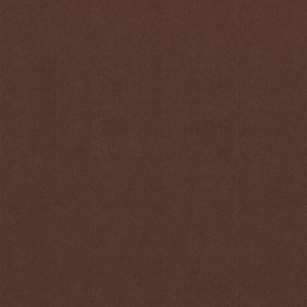Paravento da Balcone Marrone 75x500 cm in Tessuto Oxford