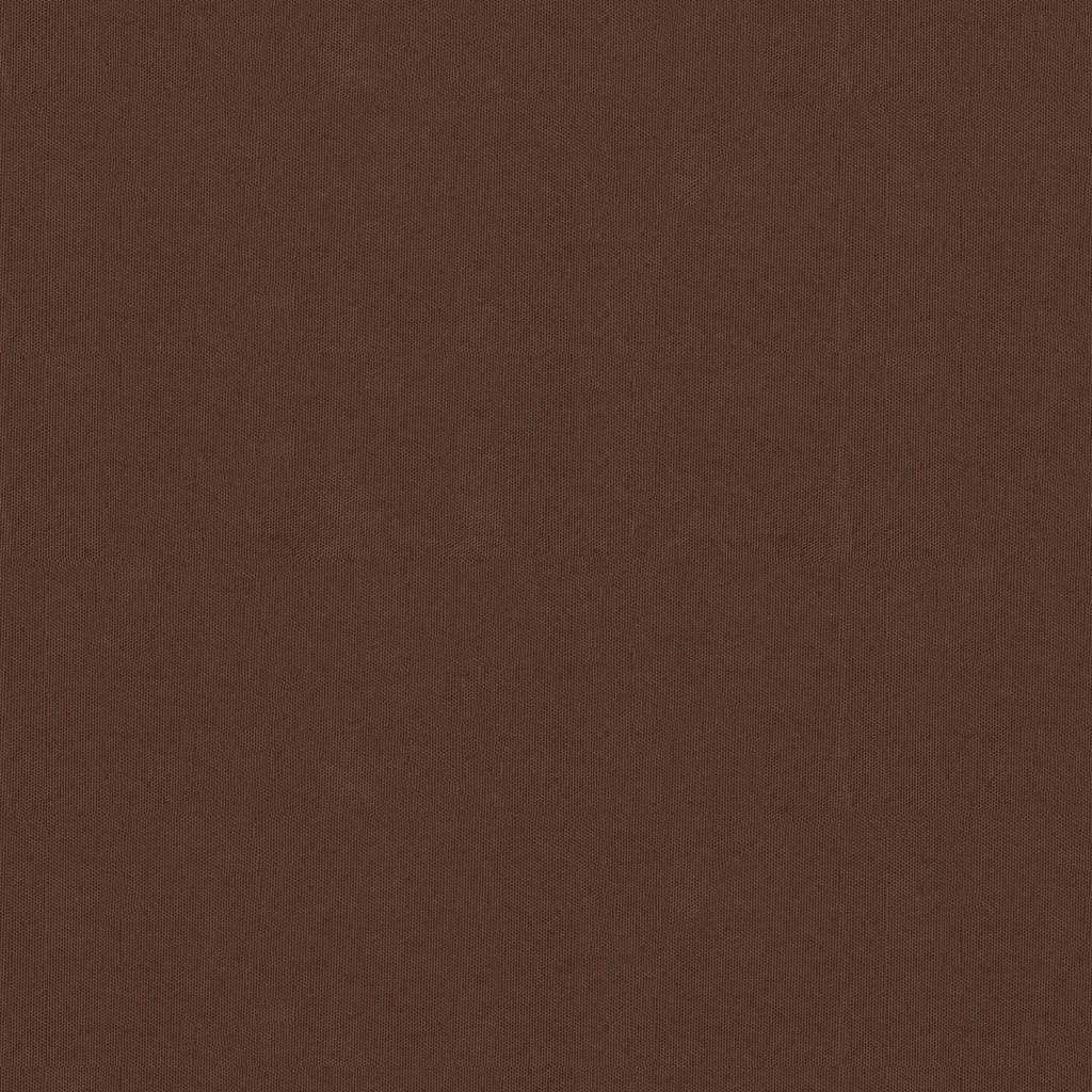 Paravento da Balcone Marrone 75x600 cm in Tessuto Oxford