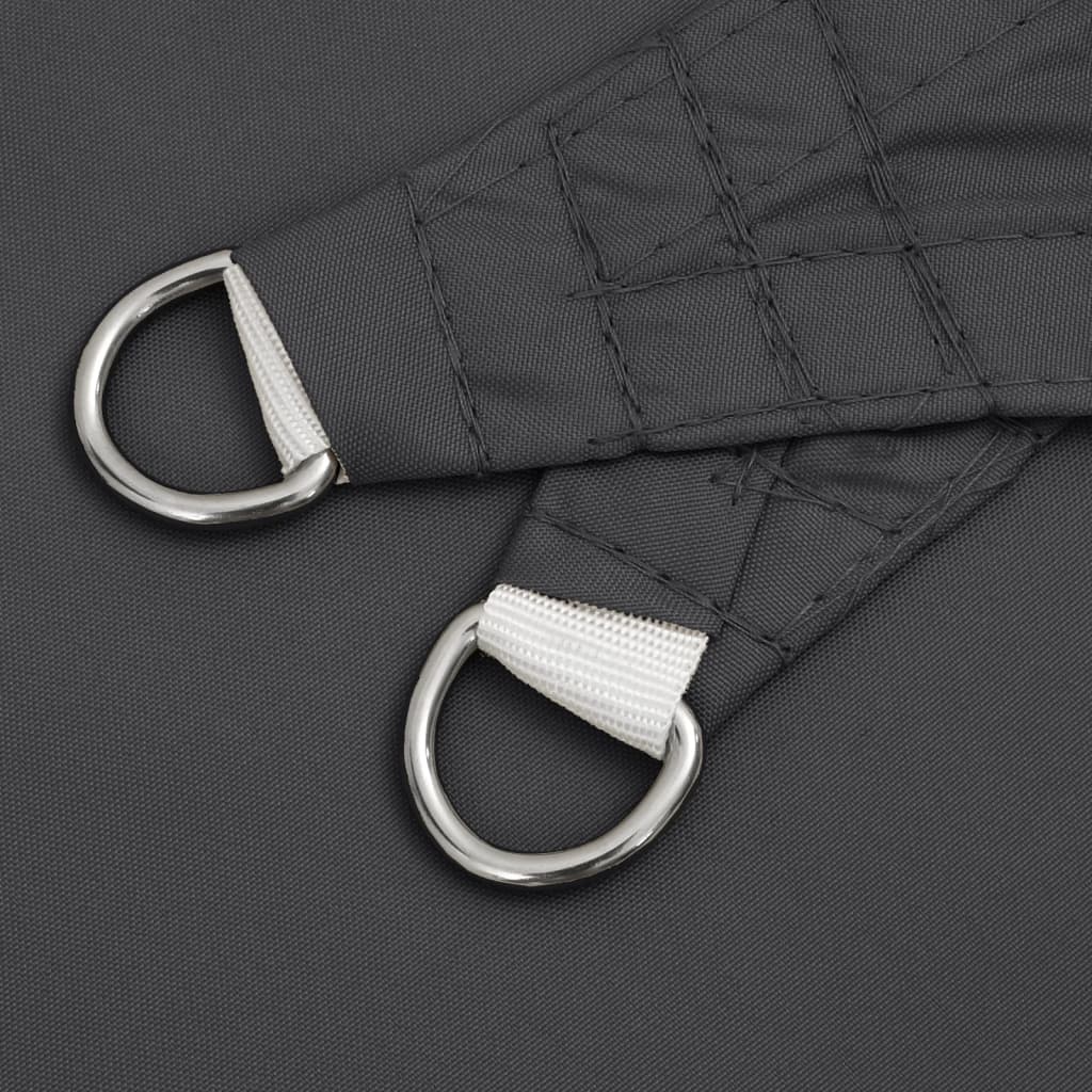Parasole a Vela Oxford Rettangolare 3x4 m Antracite