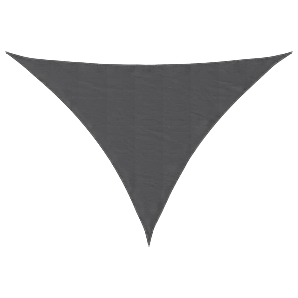 Parasole a Vela Oxford Triangolare 3x4x5 m Antracite