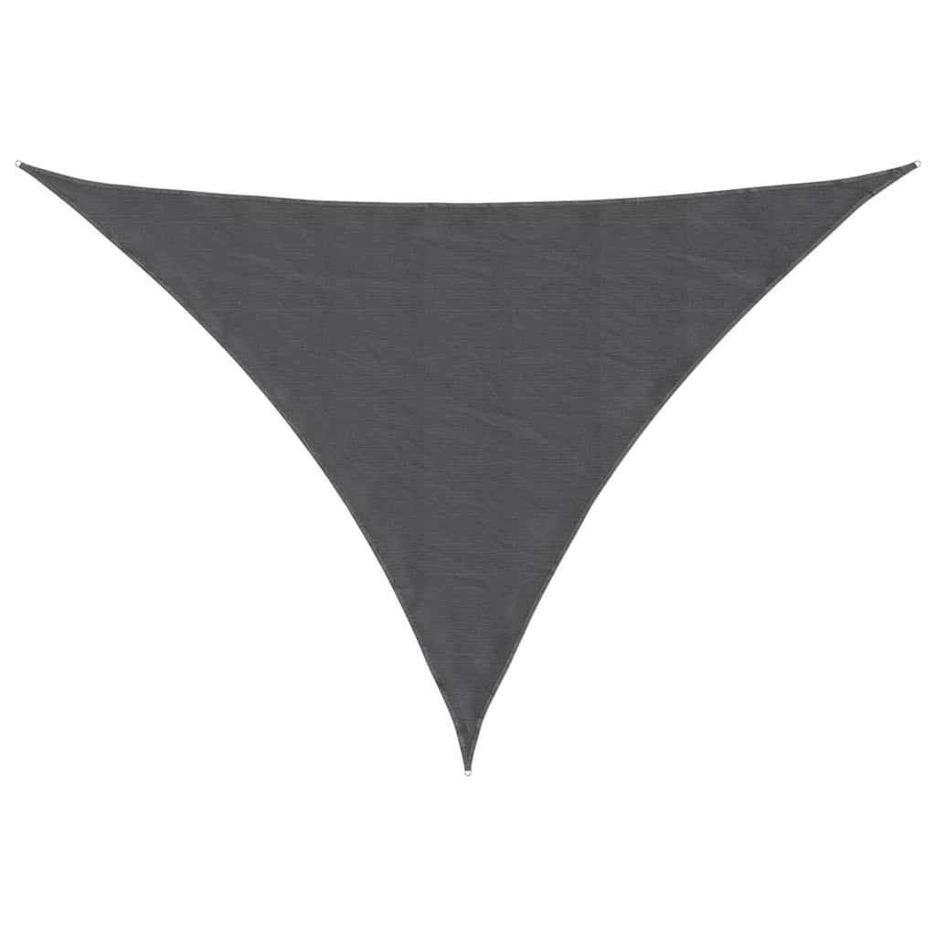 Parasole a Vela Oxford Triangolare 3x4x4 m Antracite