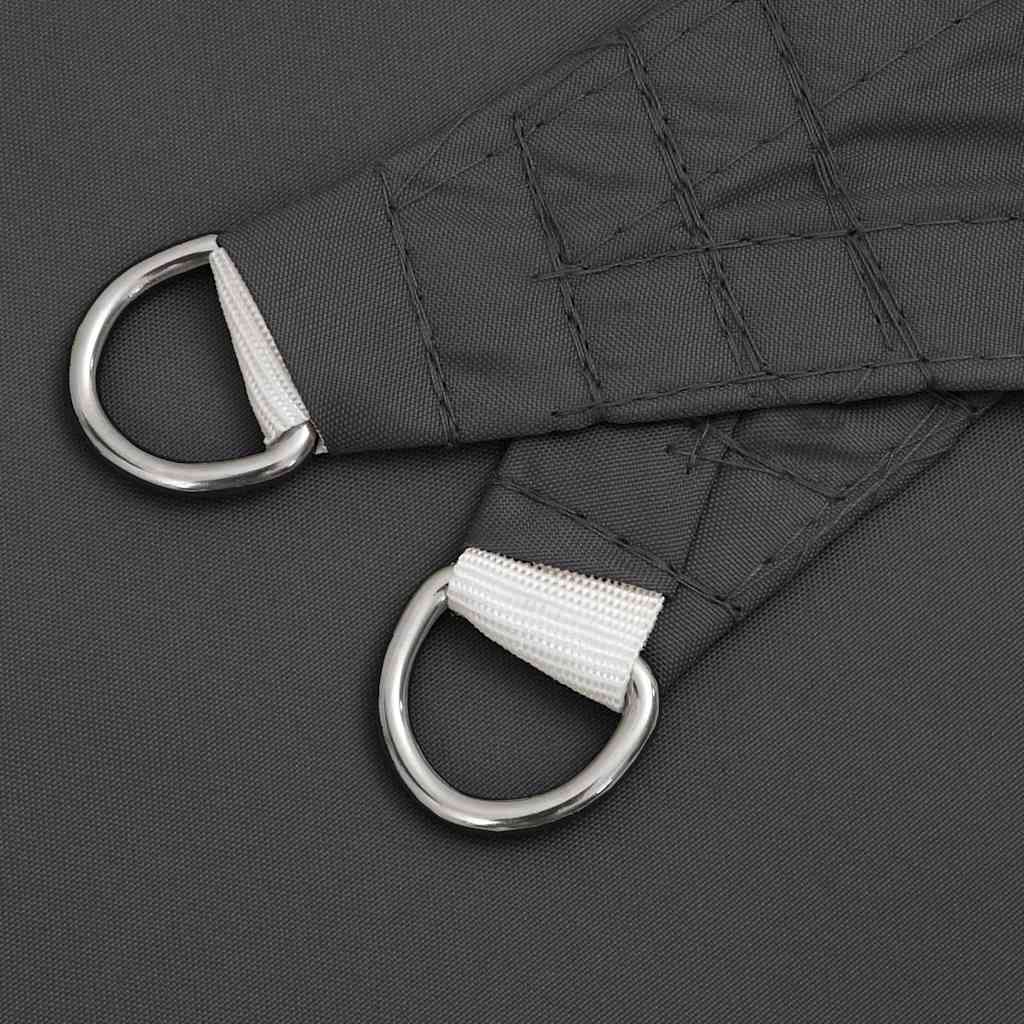 Parasole a Vela Oxford Triangolare 3x4x4 m Antracite