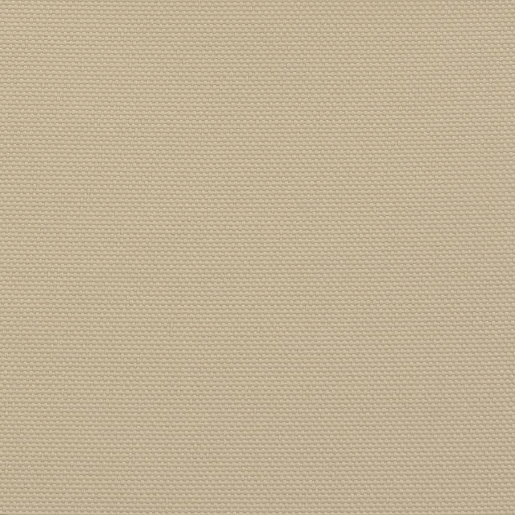 Parasole a Vela Oxford Rettangolare 6x7 m Beige