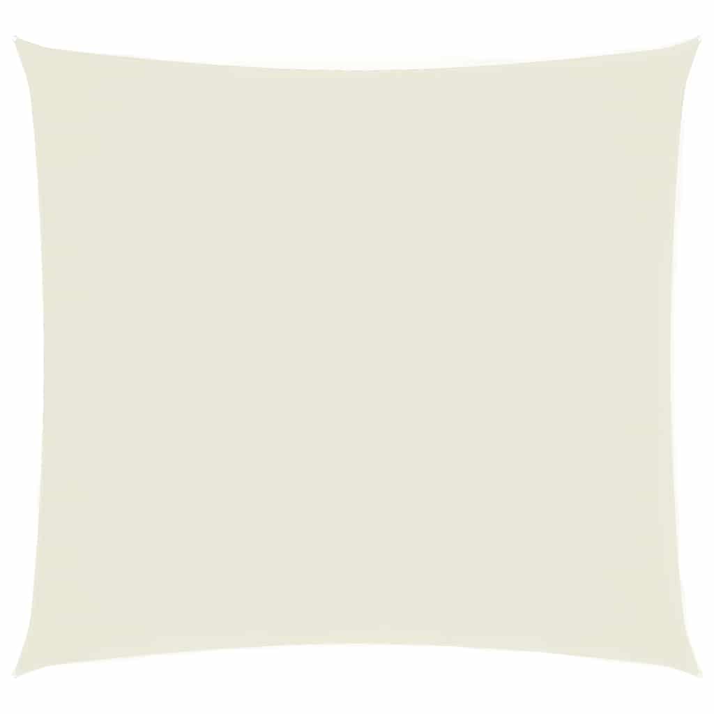 Vela Parasole in Tela Oxford Quadrata 3x3 m Crema