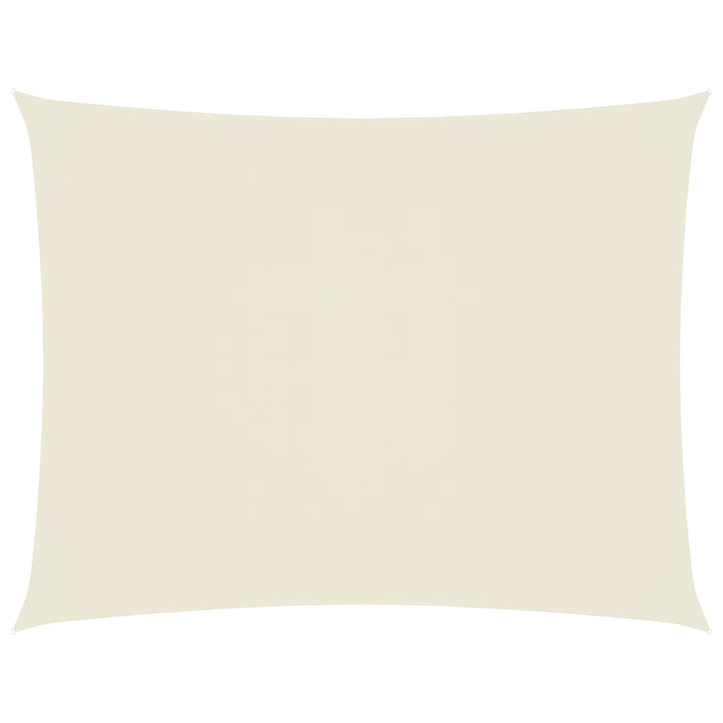 Parasole a Vela Oxford Rettangolare 2x3,5 m Crema