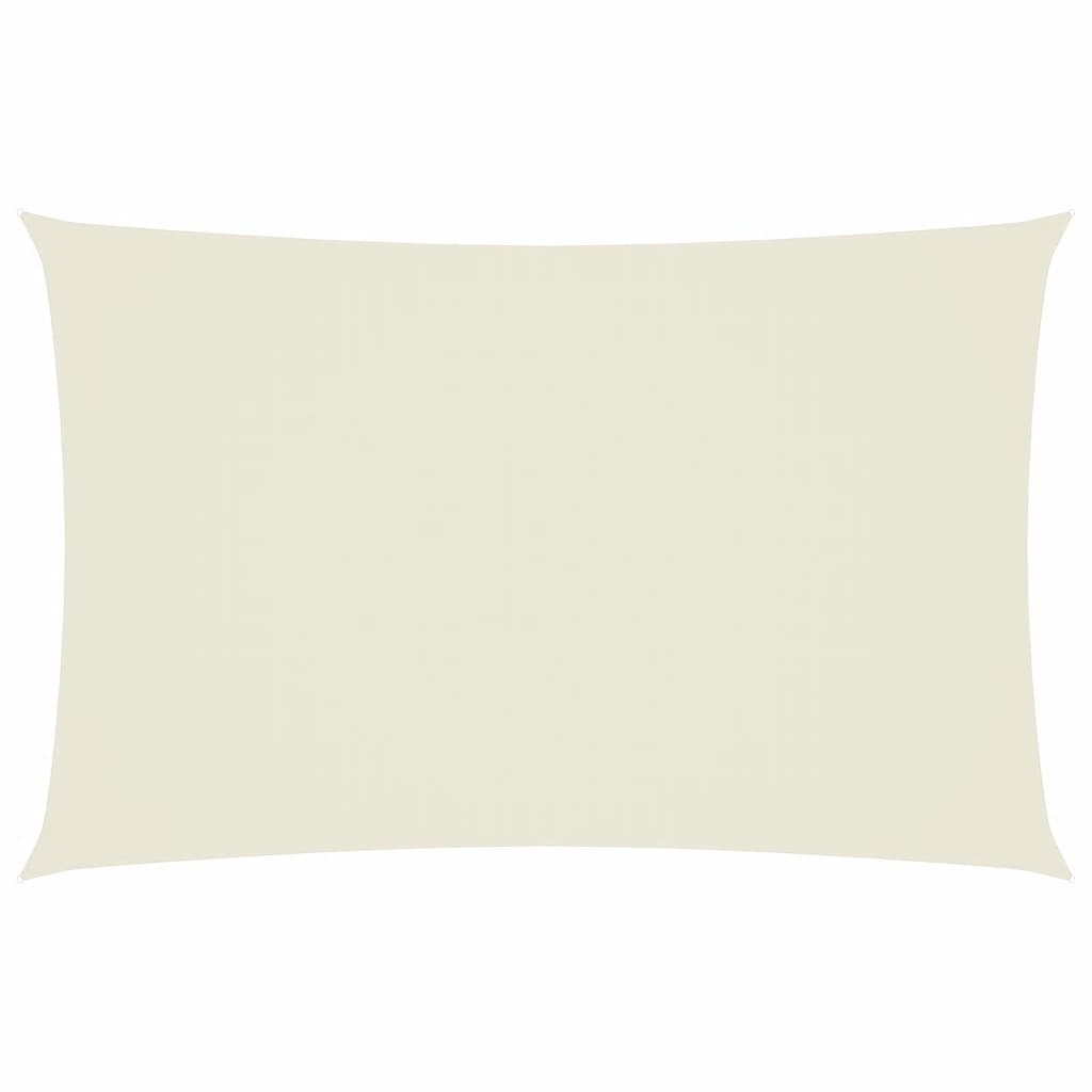 Parasole a Vela Oxford Rettangolare 2x4,5 m Crema