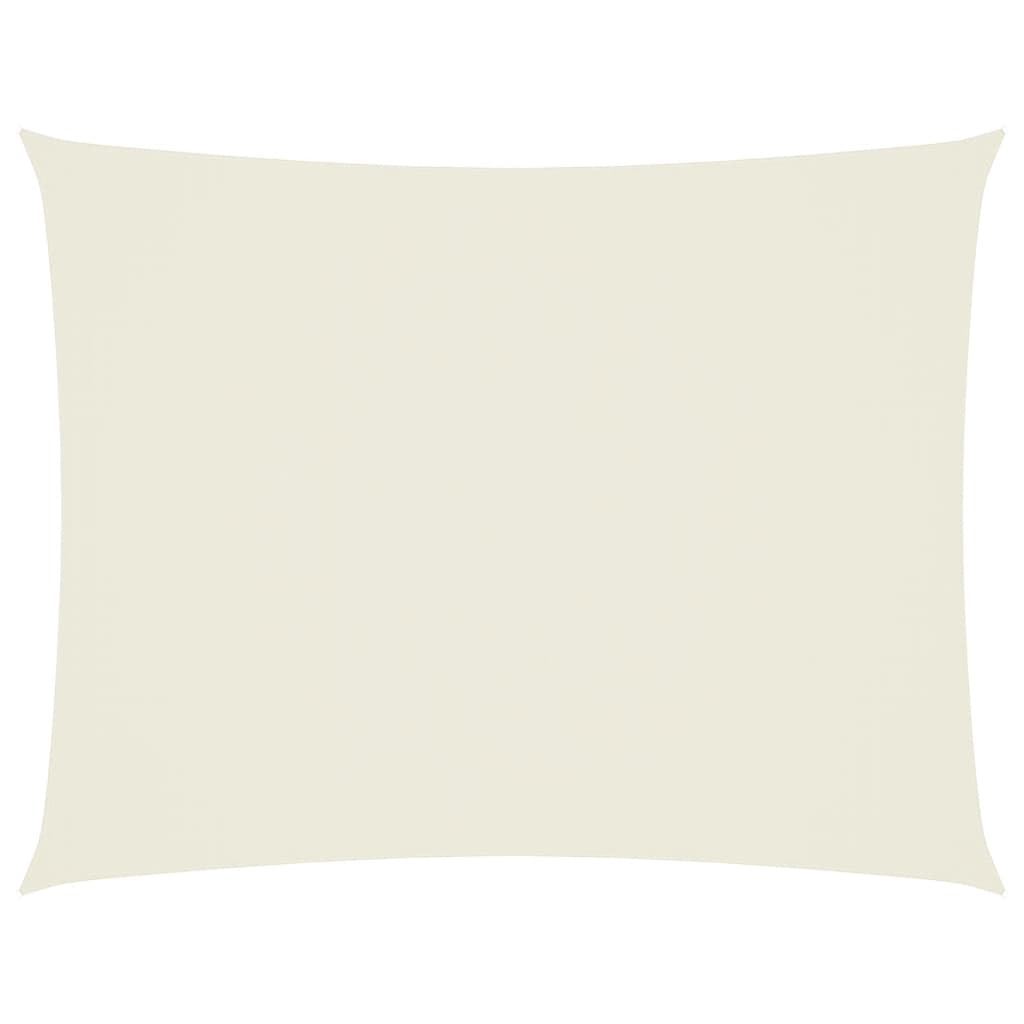 Parasole a Vela Oxford Rettangolare 3x4,5 m Crema