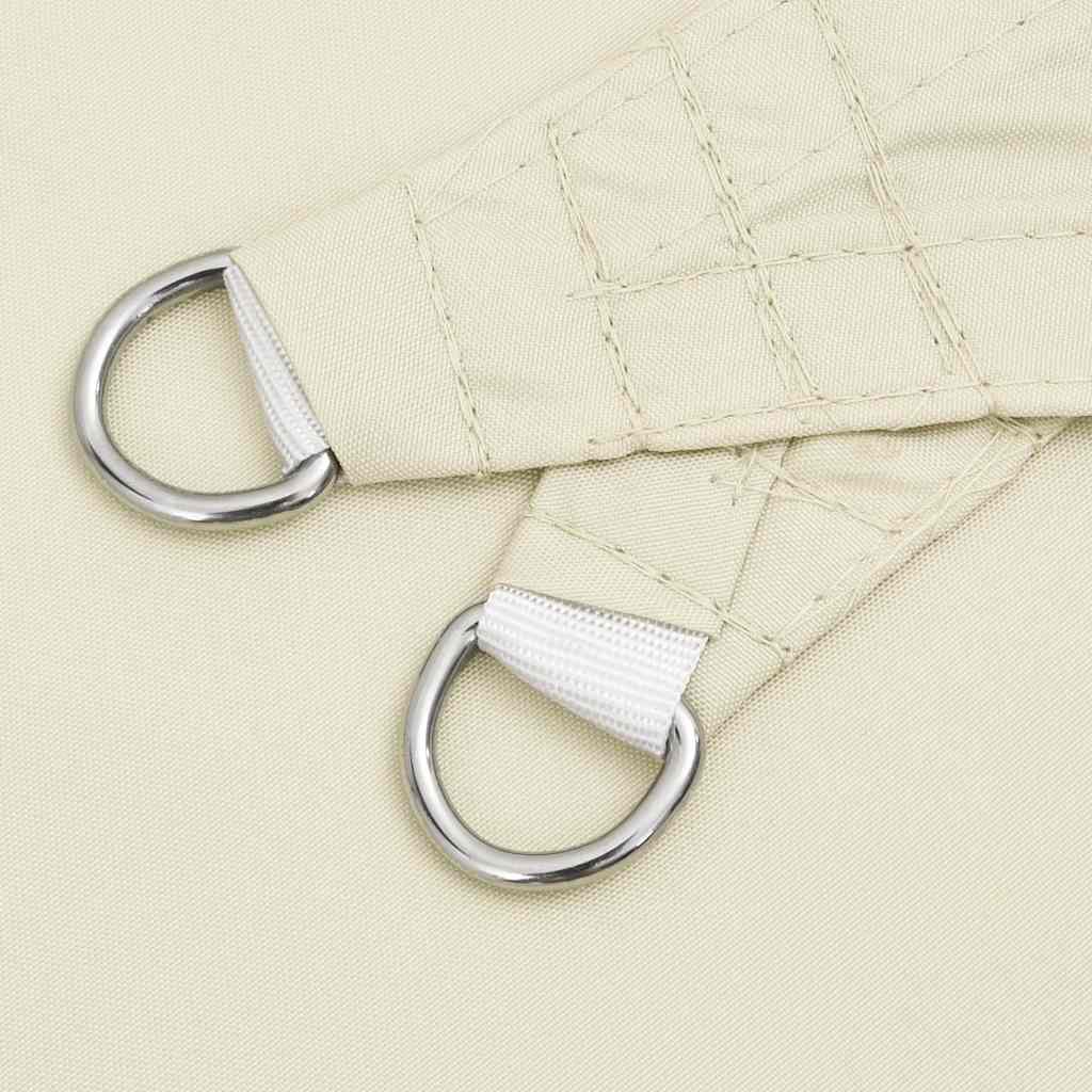 Parasole a Vela Oxford Rettangolare 3x4,5 m Crema
