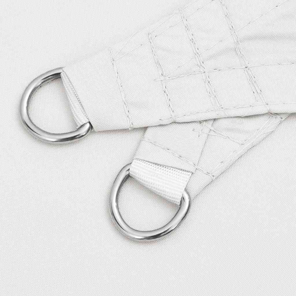 Parasole a Vela in Tela Oxford Quadrata 6x6 m Bianco