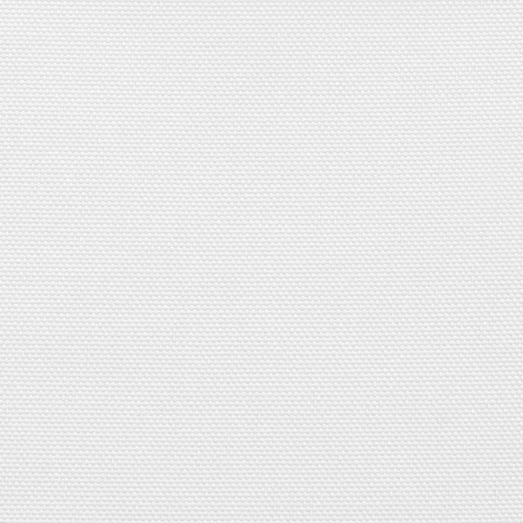 Parasole a Vela in Tela Oxford Quadrata 7x7 m Bianco