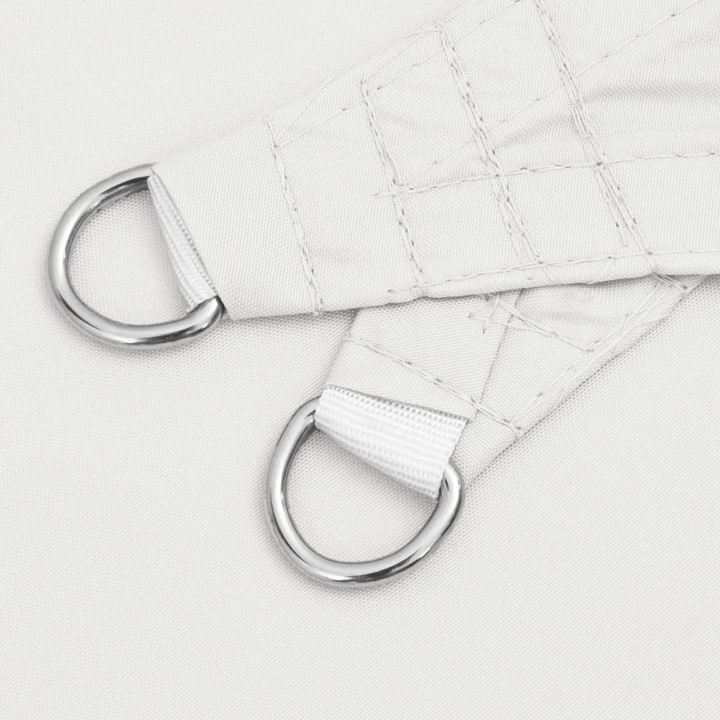 Parasole a Vela Oxford Triangolare 3x3x4,24 m Bianco