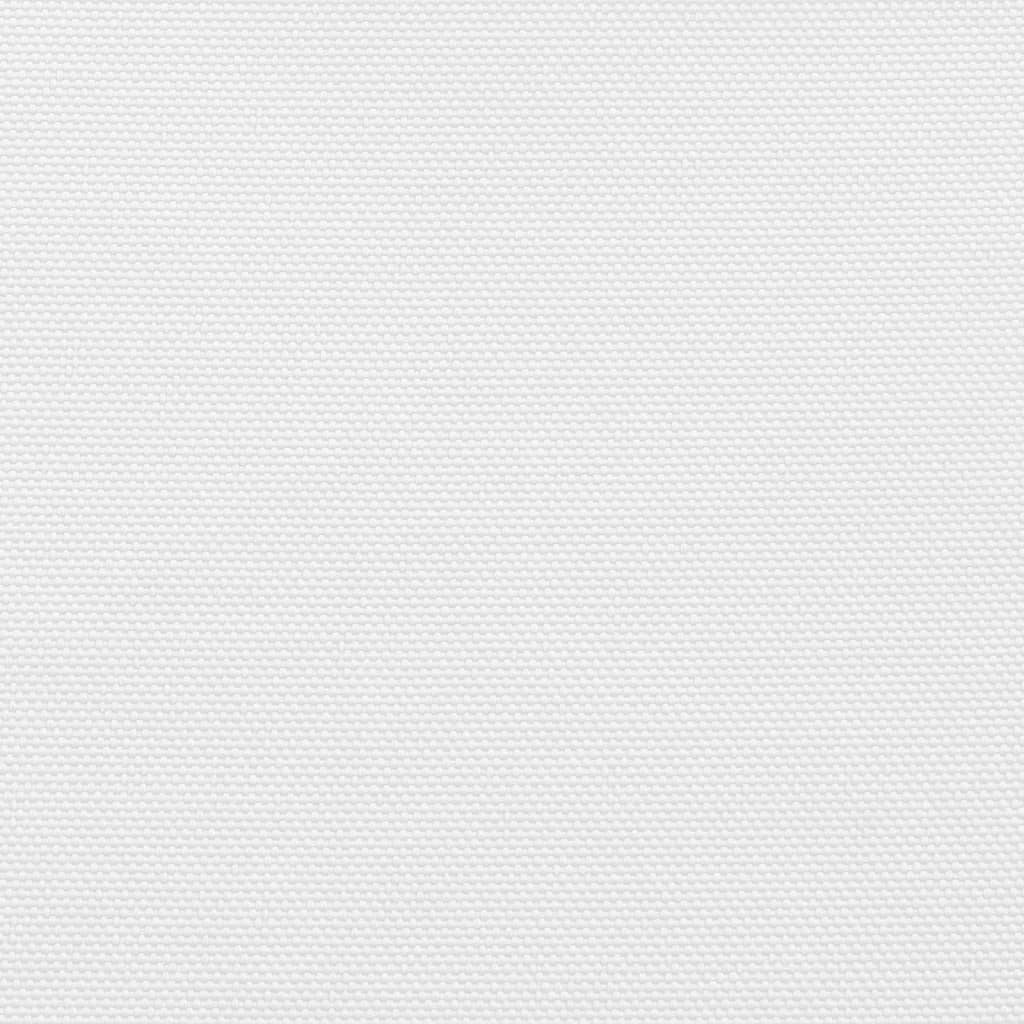 Parasole a Vela Oxford Triangolare 4x5x5 m Bianco