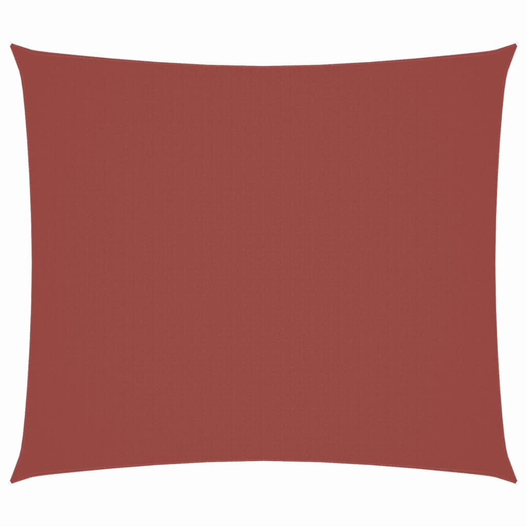 Parasole a Vela Oxford Rettangolare 2x2,5 m Terracotta