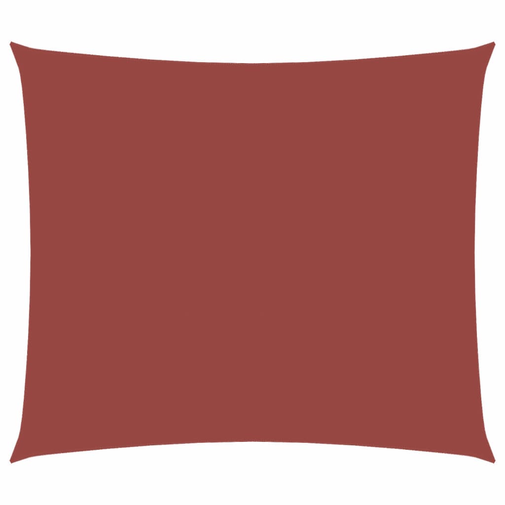 Parasole a Vela Oxford Rettangolare 2,5x3 m Terracotta