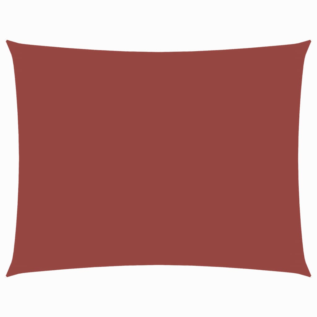 Parasole a Vela Oxford Rettangolare 3,5x4,5 m Terracotta