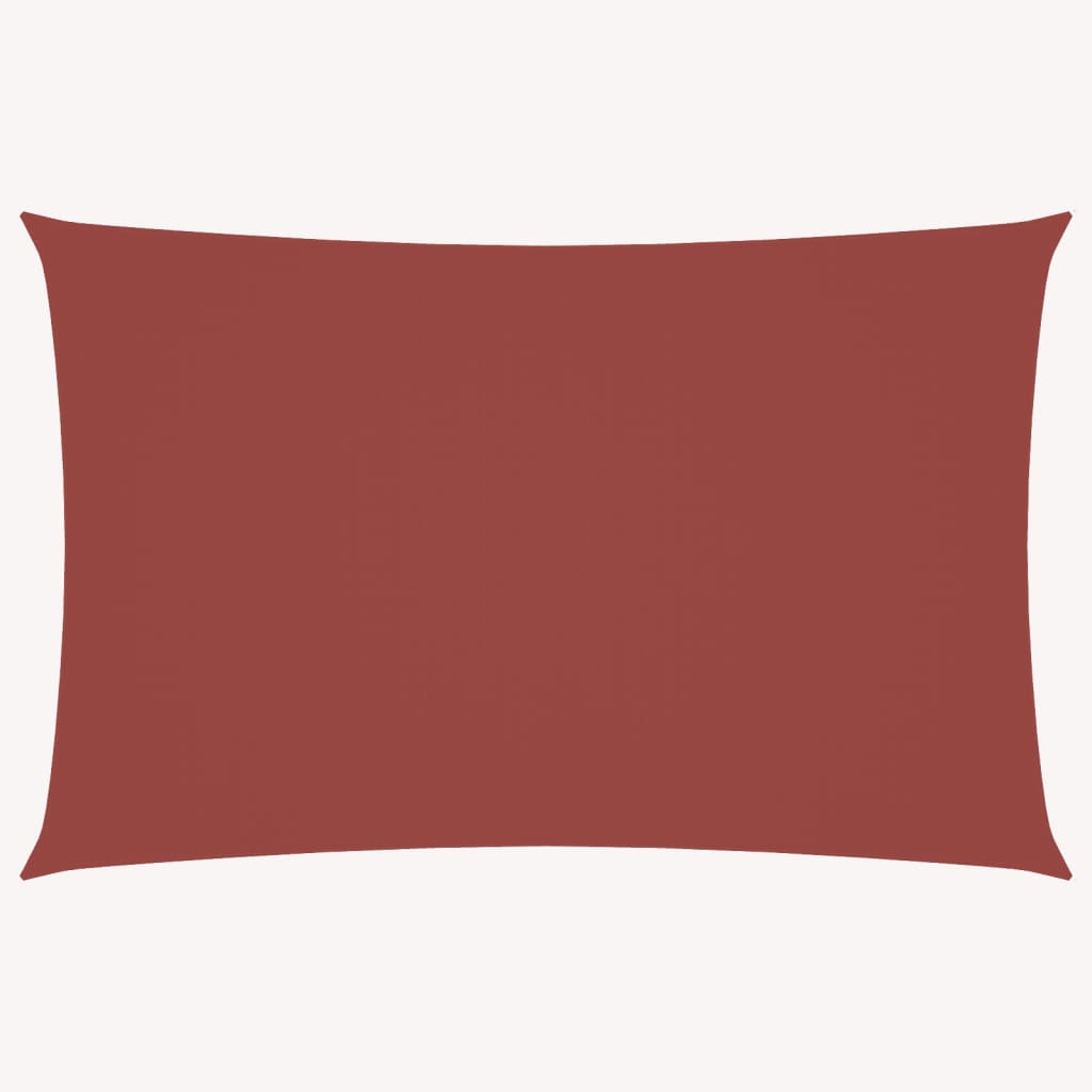 Parasole a Vela Oxford Rettangolare 4x7 m Terracotta