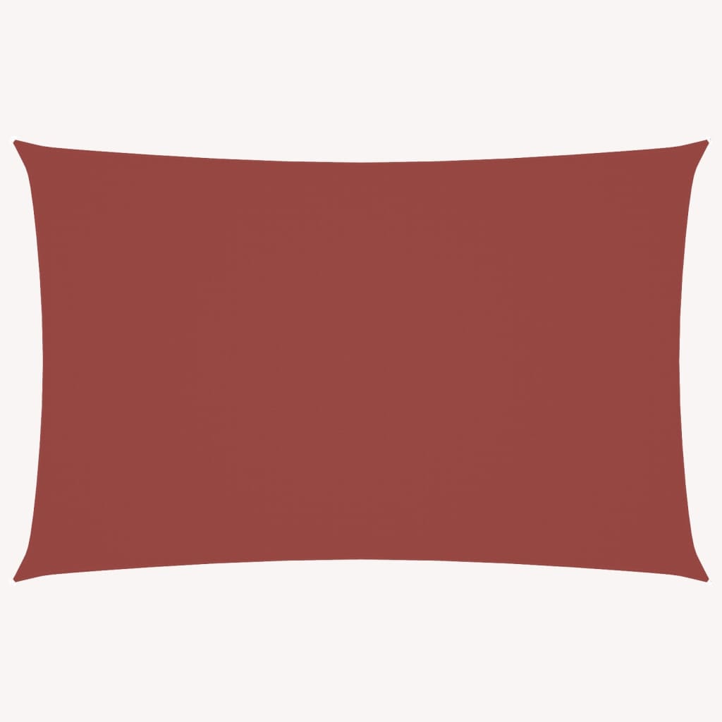 Parasole a Vela Oxford Rettangolare 5x7 m Terracotta