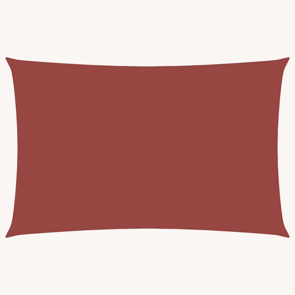 Parasole a Vela Oxford Rettangolare 5x8 m Terracotta