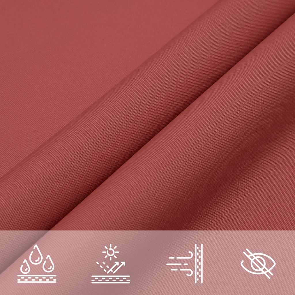 Parasole a Vela Oxford Rettangolare 5x8 m Terracotta