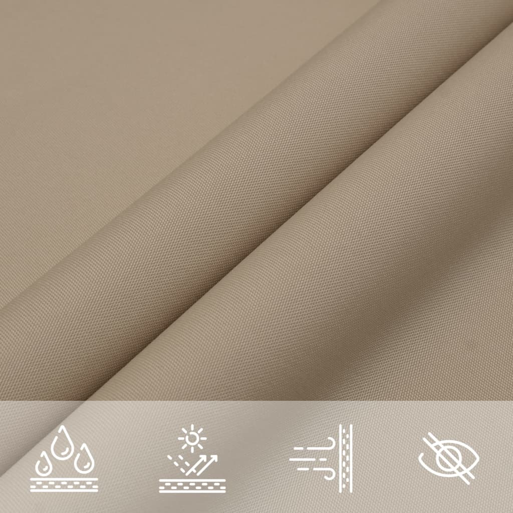 Parasole a Vela Oxford Rettangolare 3,5x4,5 m Talpa