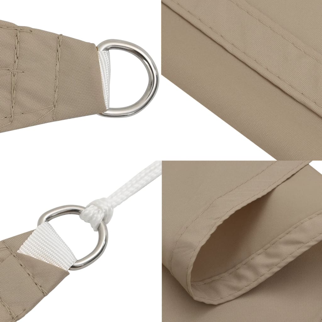 Parasole a Vela Oxford Triangolare 5x7x7 m Talpa