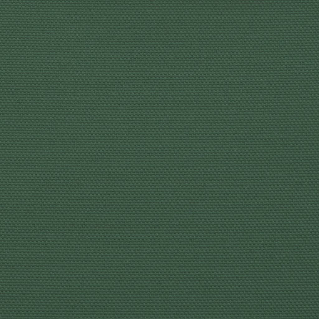Parasole a Vela Oxford Rettangolare 2x3,5 m Verde Scuro
