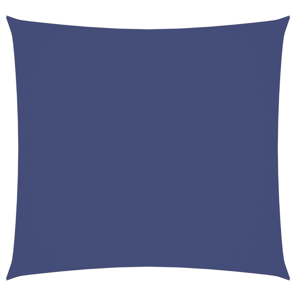 Parasole a Vela in Tela Oxford Quadrato 4,5x4,5 m Blu