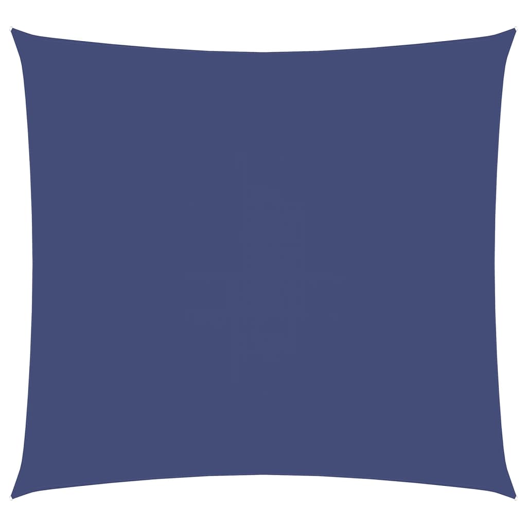 Parasole a Vela in Tela Oxford Quadrata 7x7 m Blu