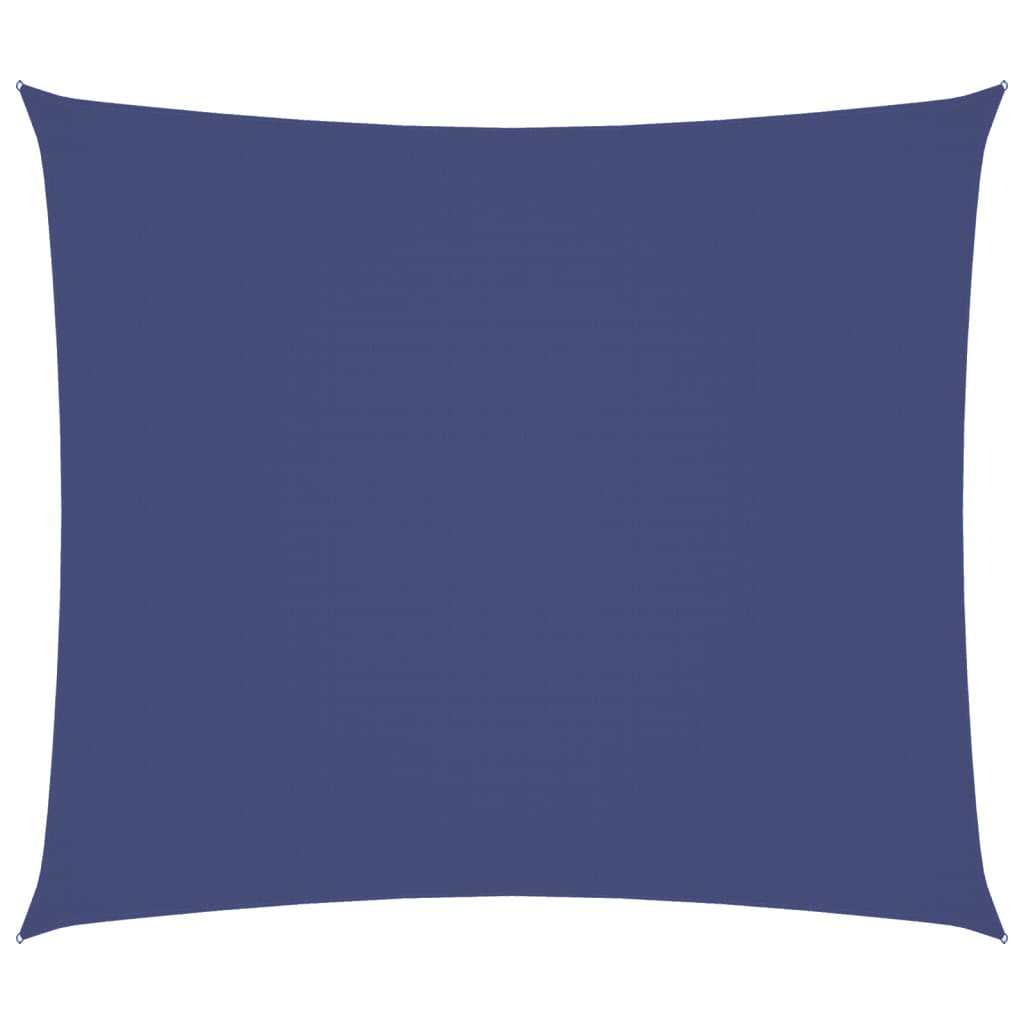 Parasole a Vela Oxford Rettangolare 2x2,5 m Blu