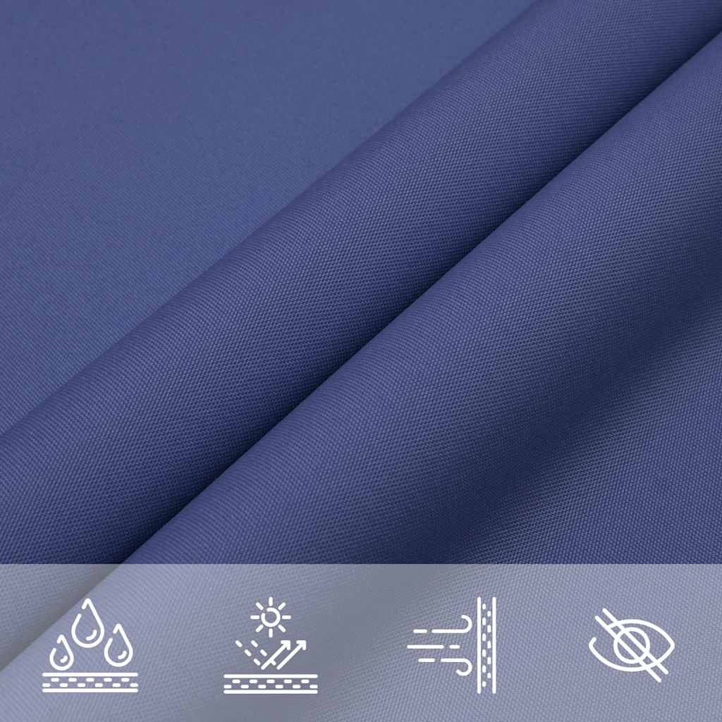 Parasole a Vela Oxford Rettangolare 2x3 m Nero