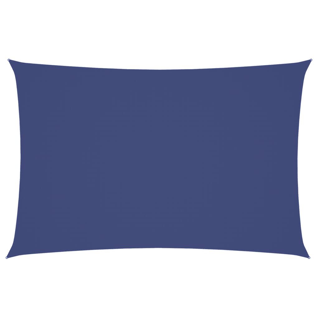 Parasole a Vela Oxford Rettangolare 2x4 m Blu