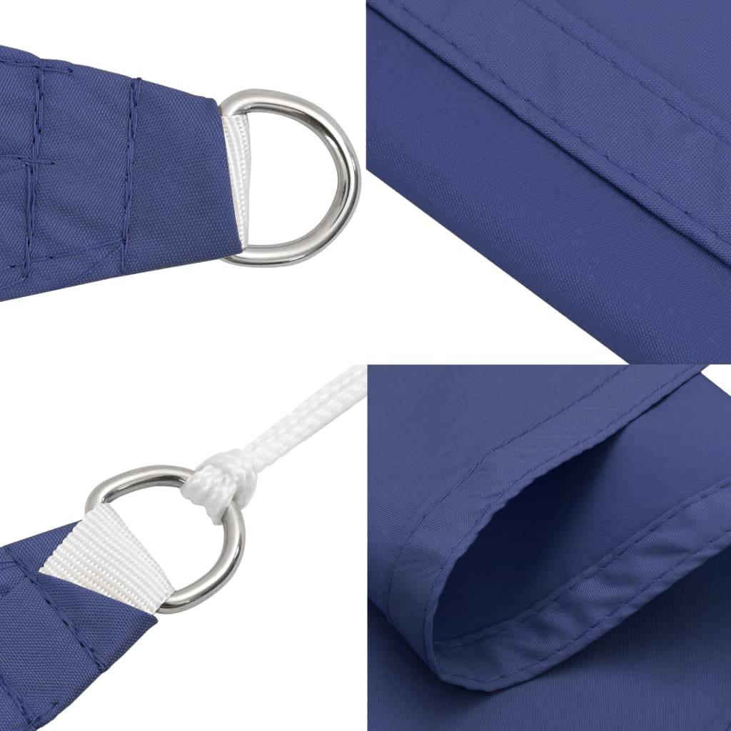 Parasole a Vela Oxford Rettangolare 2x5 m Blu