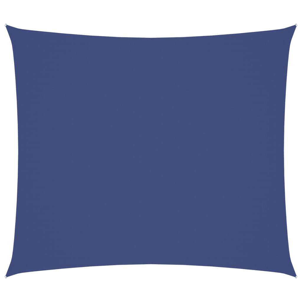 Parasole a Vela Oxford Rettangolare 2,5x3 m Blu