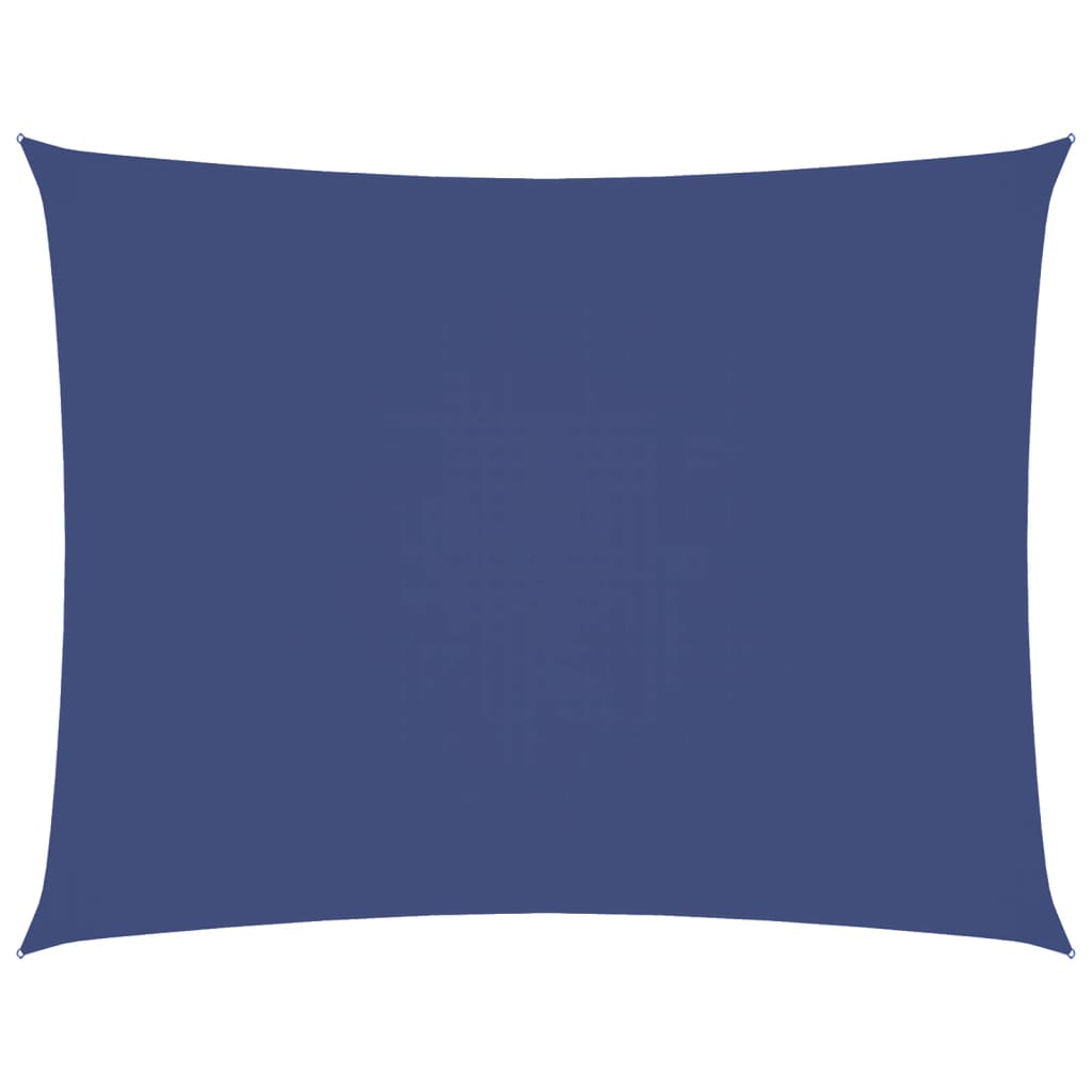Parasole a Vela Oxford Rettangolare 2,5x3,5 m Blu