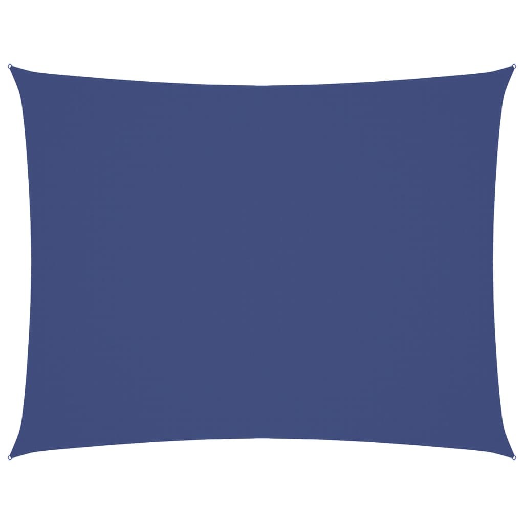 Parasole a Vela Oxford Rettangolare 3x4 m Blu