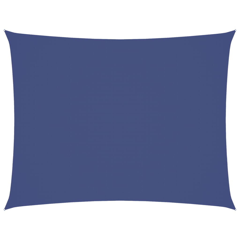 Parasole a Vela Oxford Rettangolare 3x4,5 m Blu