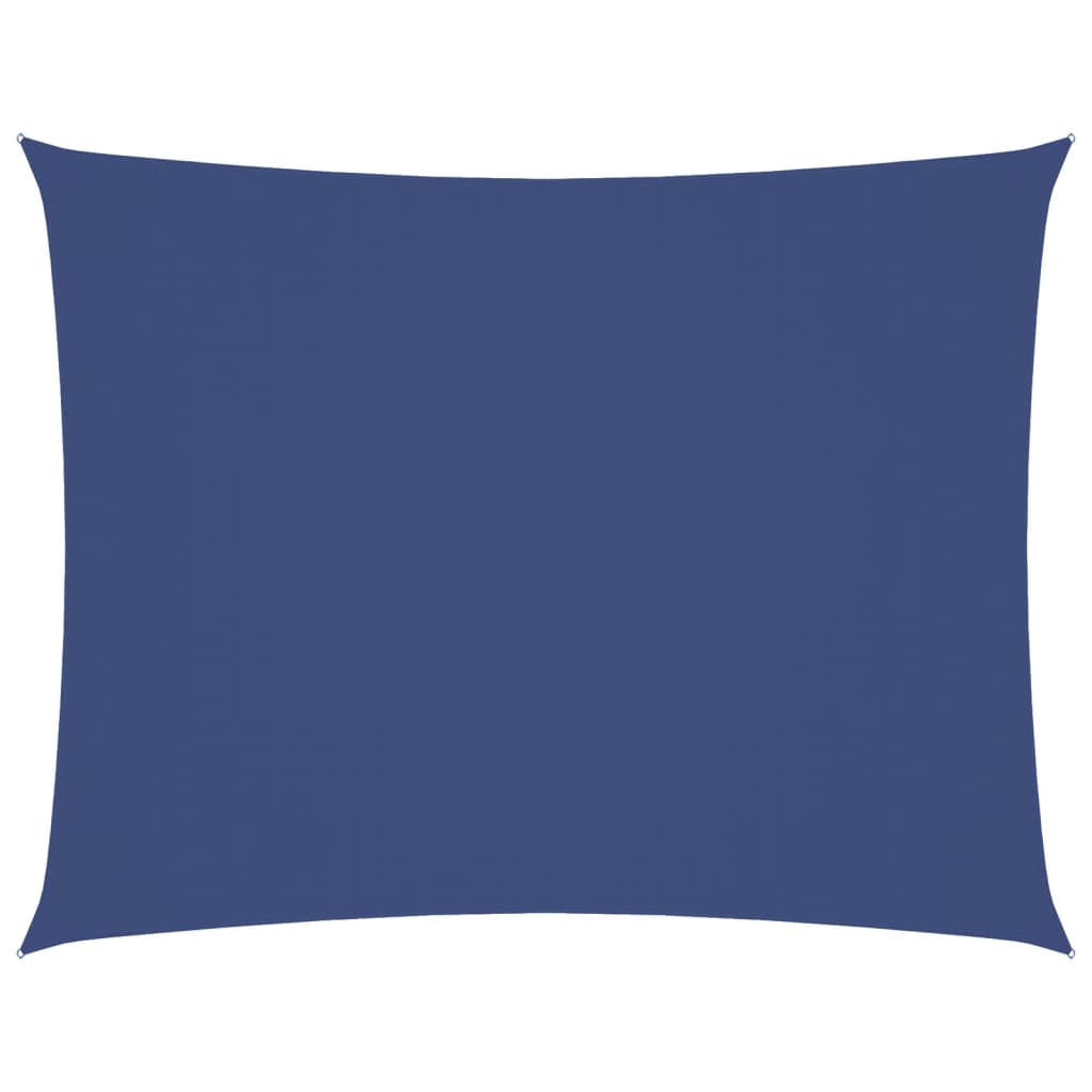 Parasole a Vela Oxford Rettangolare 3x6 m Blu