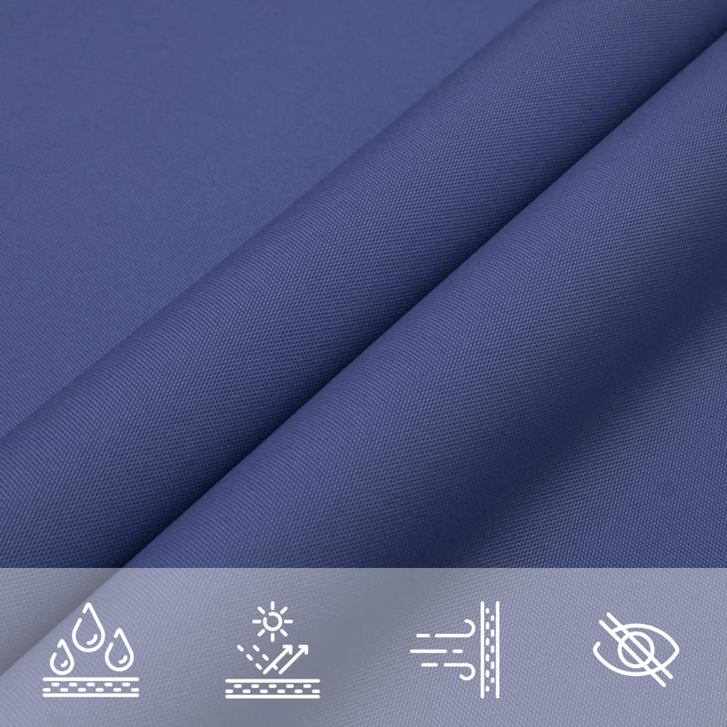 Parasole a Vela Oxford Rettangolare 3x6 m Blu