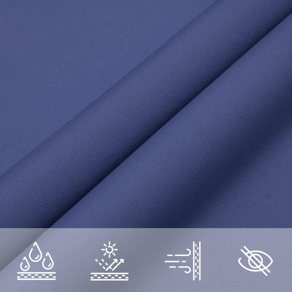 Parasole a Vela Oxford Rettangolare 3,5x4,5 m Blu